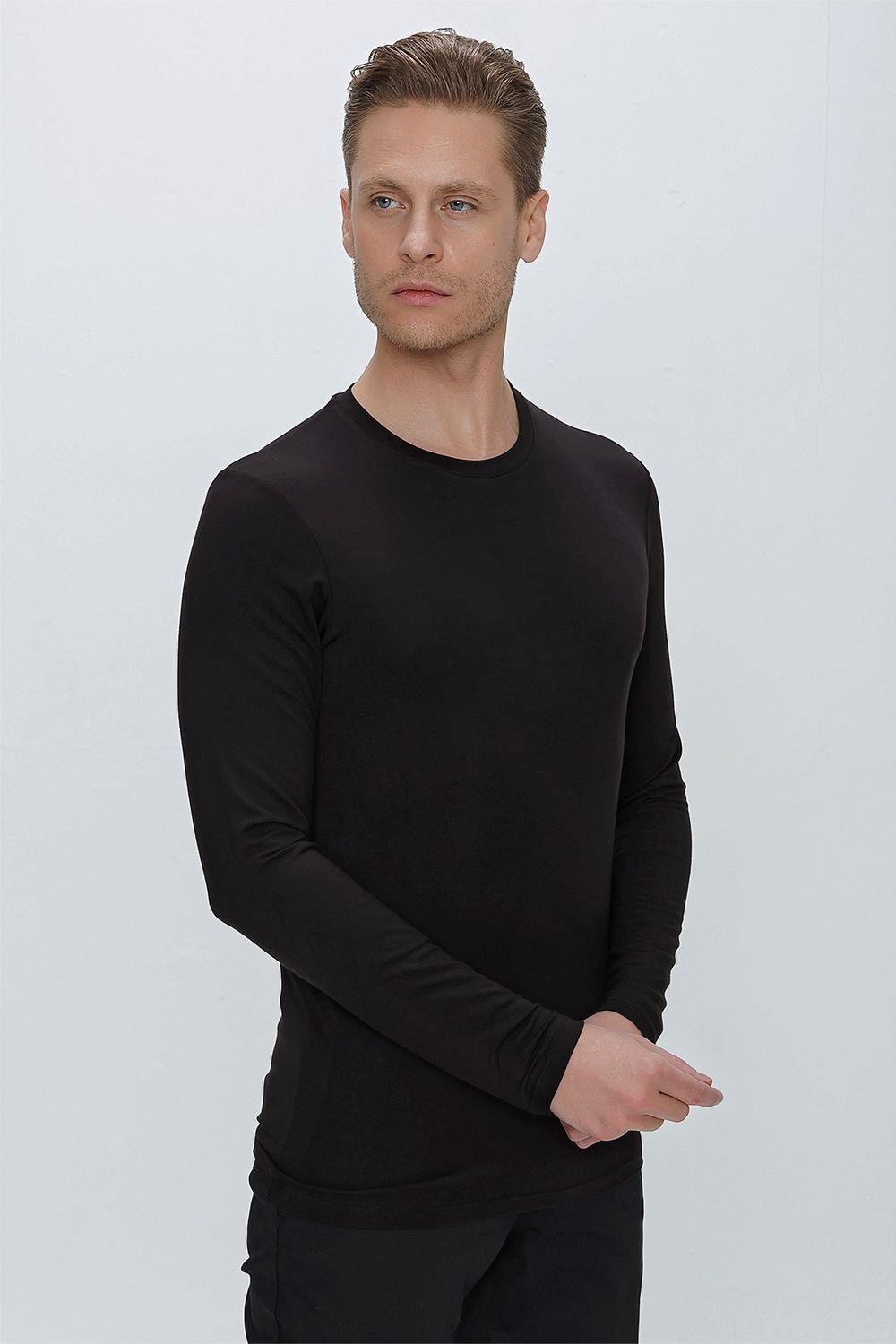TS-842-T-SHIRT-SIYAH_1 TS 842 T-SHIRT - Image 1
